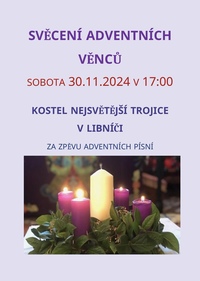 Svěcení adventních věnců