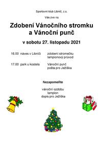 Zdobení Vánočního stromu a Vánoční punč